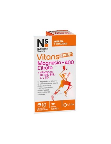 NS VITANS MAGNESIO CITRATO 400 10 COMP...