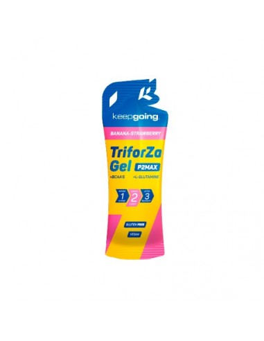 GEL KEEPGOING TRIFORZA FRESA  BANANA 42GR