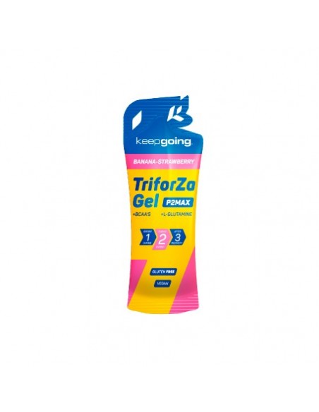 GEL KEEPGOING TRIFORZA FRESA  BANANA 42GR