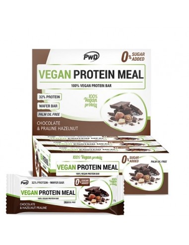 PWD BARRITA VEGAN PROTEIN MEAL 32 PROTEINA...