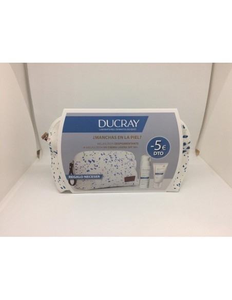 NECESER MELASCREEN DESPIGMENTANTE DUCRAY 30 ML  MELASCREEN UV CREMA LIGERA SPF 50 DUCRAY 40 ML