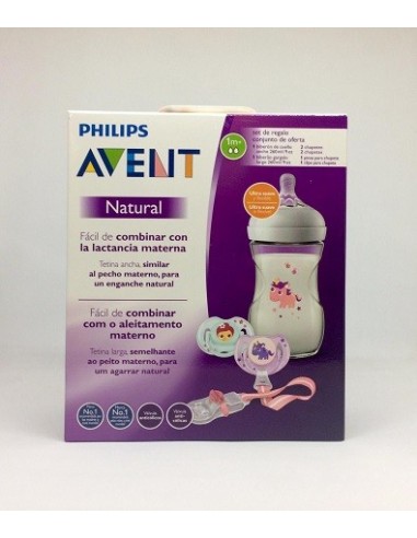 SET DE RECIEN NACIDO PHILIPS AVENT BIBERON Y...