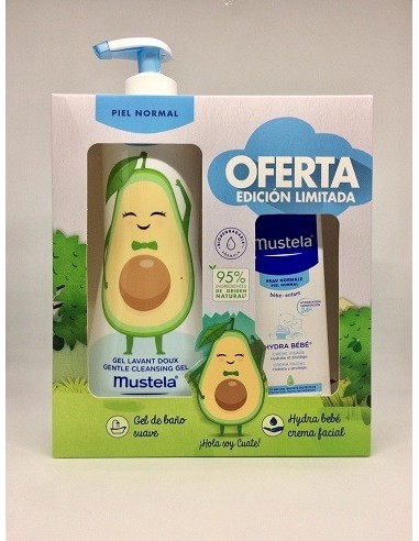MUSTELA PACK PIEL NORMAL GEL DE BANO SUAVE...