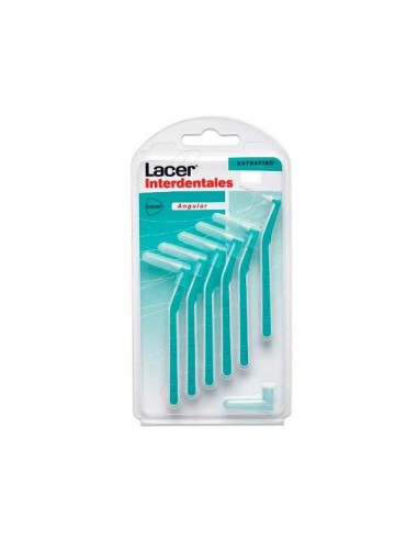 CEPILLO INTERDENTAL EXTRAFINO ANGULAR LACER 6 UDS