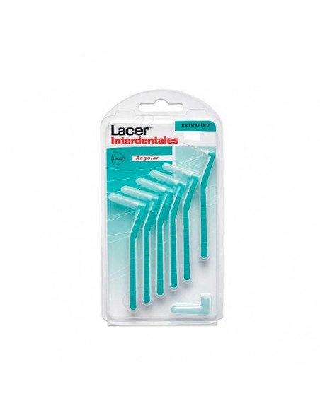 CEPILLO INTERDENTAL EXTRAFINO ANGULAR LACER 6 UDS