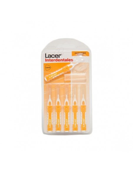 CEPILLO INTERDENTAL  LACER EXTRAFINO SUAVE 6 UNIDADES