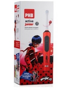 CEPILLO DENTAL ELECTRICO PHB ACTIVE JUNIOR ROJO