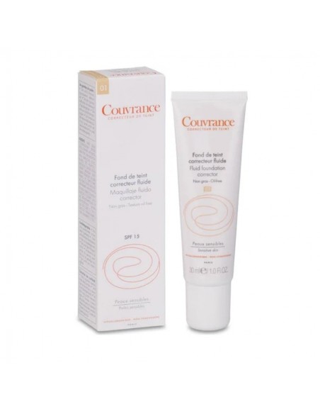 AVENE COUVRANCE MAQUILLAJE FLUIDO 30 ML PORCELANA