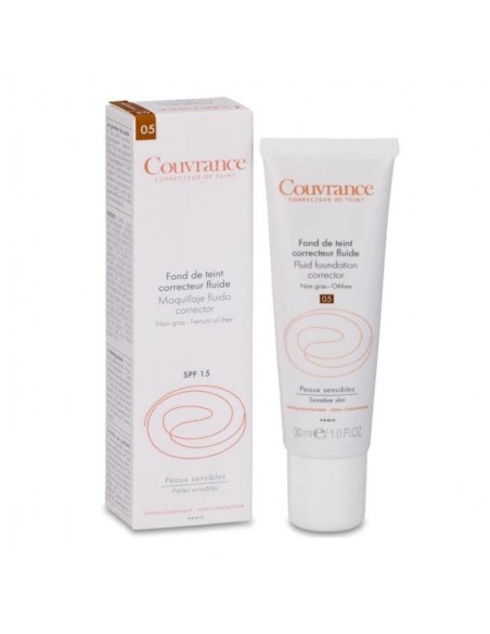 AVENE COUVRANCE MAQUILLAJE FLUIDO 30 ML BRONCEADO