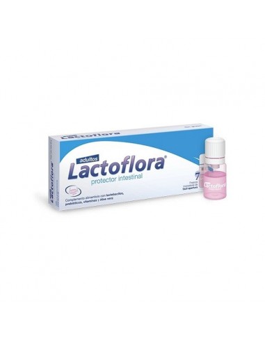 LACTOFLORA PROTECTOR INTESTINAL ADULTO 7 VIALES