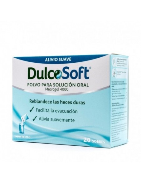 DULCOSOFT POLVO PARA SOLUCION ORAL 20 SOBRES