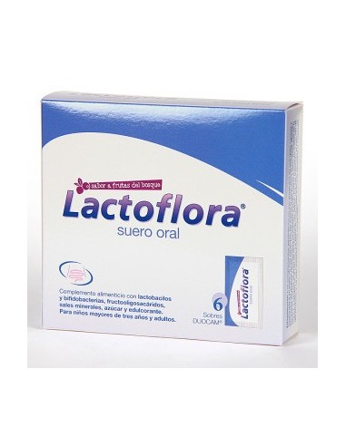 LACTOFLORA SUERO ORAL 6 SOBRES