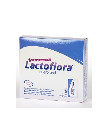 LACTOFLORA SUERO ORAL 6 SOBRES