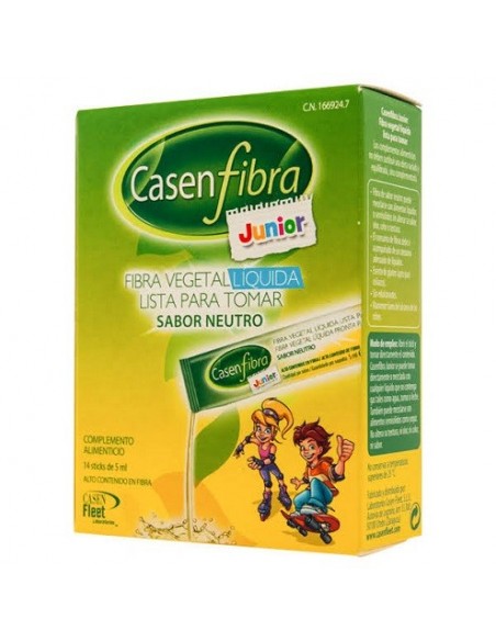 CASENFIBRA JUNIOR FIBRA VEGETAL LIQUIDA 14 SOBRES 5 ml