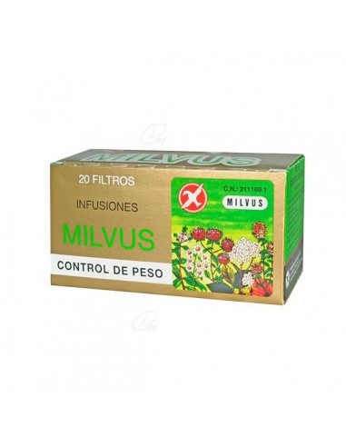MILVUS CONTROL DE PESO 12 G 20 FILTROS