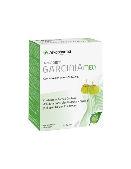ARKODIET GARCINIA CAMBOGIA MED 400 mg 45 CAPSULAS