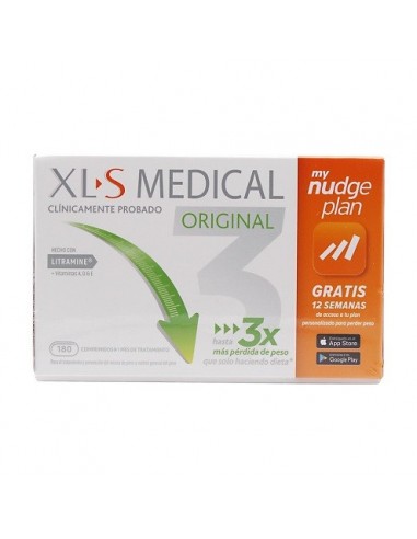 XLS MEDICAL ORIGINAL CAPTAGRASAS NUDGE 180...