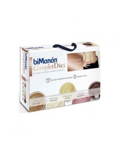 BIMANAN COMPLET DIET 3 DIAS COMPLETOS 15 SOBRES...