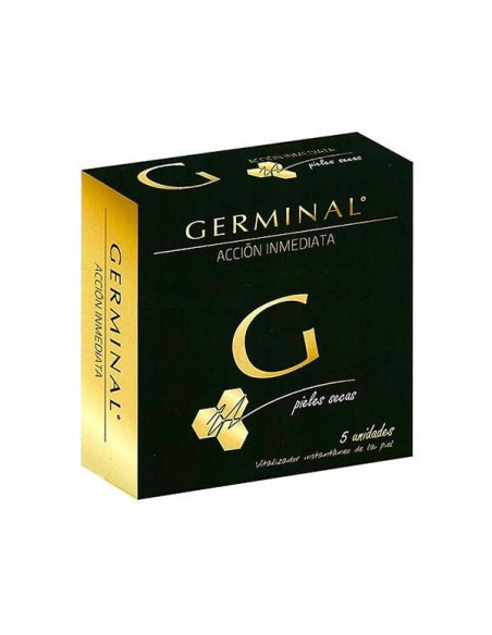 GERMINAL ACCION INMEDIATA PIEL SECA 5 AMP 15 ML