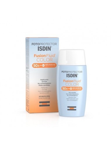 FOTOPROTECTOR ISDIN SPF50 FUSION FLUID COLOR 50 ML