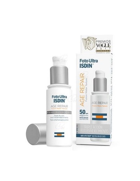 FOTOULTRA ISDIN AGE REPAIR WATER LIGHT TEXTURE 1 ENVASE 50 ml
