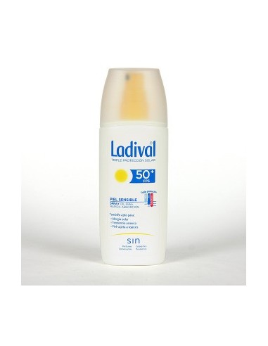 LADIVAL SPRAY SENSIBLE SPF 50 150ML