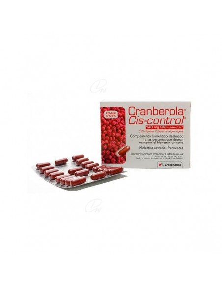 CRANBEROLA CISCONTROL ARANDANO AMERICANO 140 MG 120 CAPS