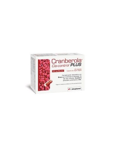 CRANBEROLA CISCONTROL PLUS CON BREZO 60 CAPS