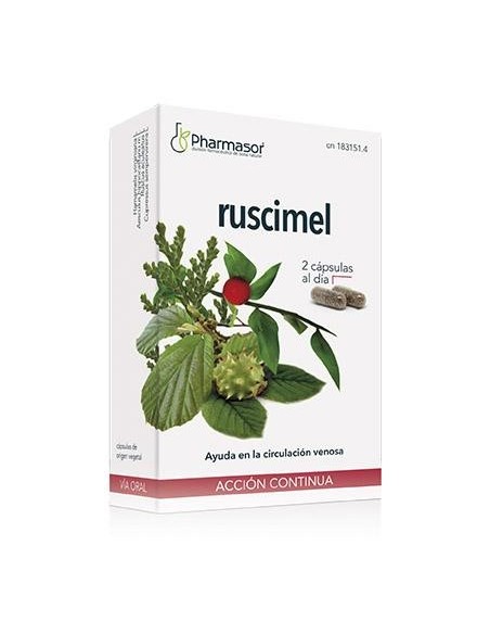 RUSCIMEL ACCION CONTINUA SORIA NATURAL 30 CAPSULAS ( NUEVO CIRCUVEN)