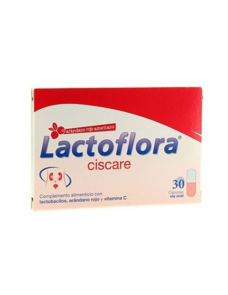 LACTOFLORA CISCARE 30 CÁPSULAS