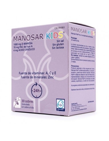 MANOSAR KIDS 30 SOBRES