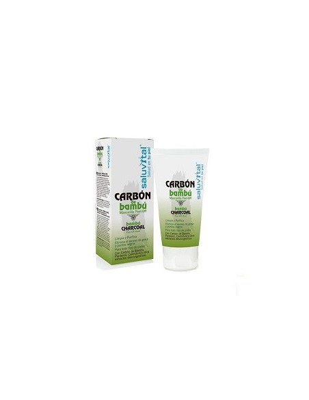 SALUVITAL MASCARILLA DE CARBON DE BAMBU 50 ML