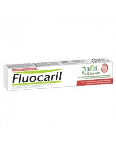 FLUOCARIL JUNIOR 612 ANOS 75 ML FRUTOS ROJOS