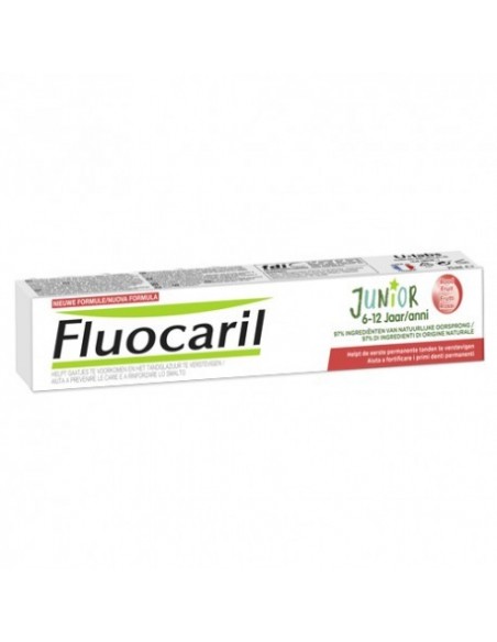 FLUOCARIL JUNIOR 612 ANOS 75 ML FRUTOS ROJOS