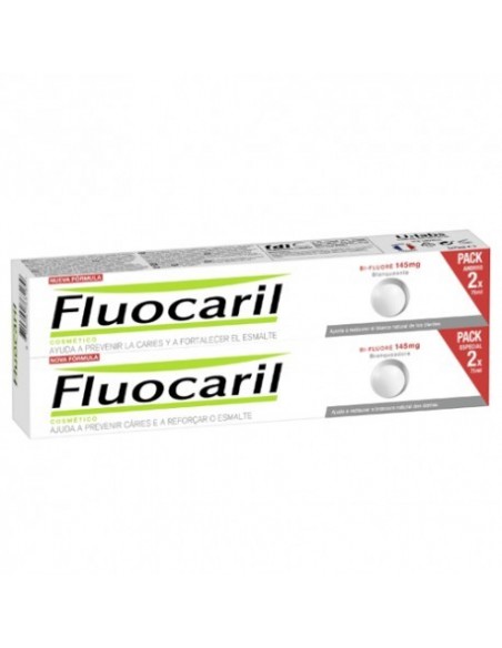 FLUOCARIL BIFLUORE 145 MG BLANQUEANTE 2 ENVASES 75 ml