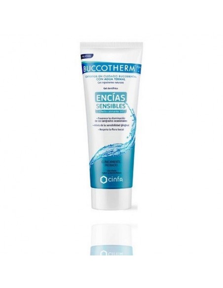 BUCCOTHERM ENCIAS SENSIBLES GEL DENTRIFICO 1 ENVASE 75 ml