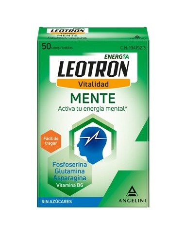 LEOTRON MENTE 50 COMPRIMIDOS