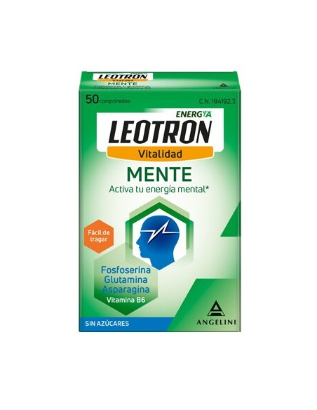 LEOTRON MENTE 50 COMPRIMIDOS