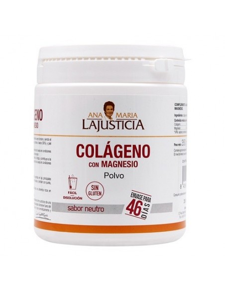 COLAGENO CON MAGNESIO POLVO ANA MARIA LAJUSTICIA 1 ENVASE 350 g
