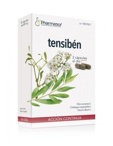TENSIBEN ACCION CONTINUA 30 CAPSULAS