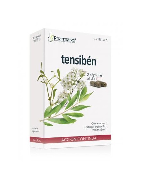 TENSIBEN ACCION CONTINUA 30 CAPSULAS