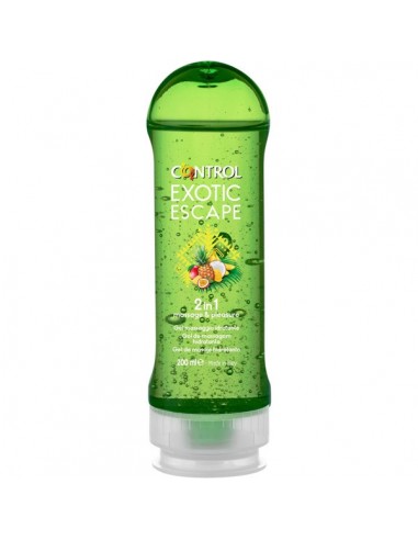 CONTROL EXOTIC ESCAPE 2 IN 1 MASSAGE  PLEASURE...