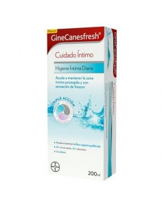 GINECANESFRESH HIGIENE INTIMA DIARIA 1 ENVASE 200 ml