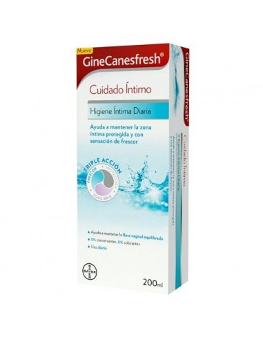 GINECANESFRESH HIGIENE INTIMA DIARIA 1 ENVASE...