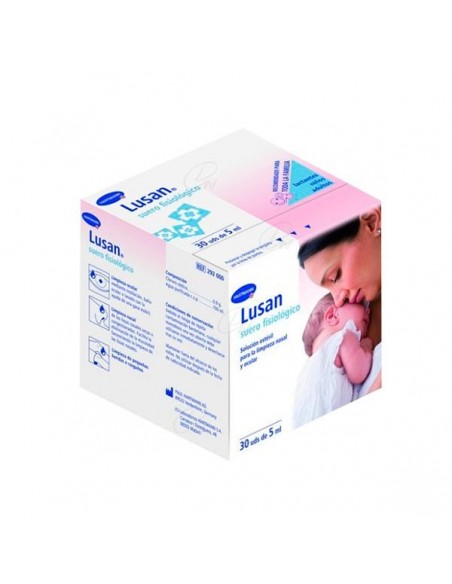 LUSAN SUERO FISIOLOGICO NASAL MONODOSIS 5 ML 30 U