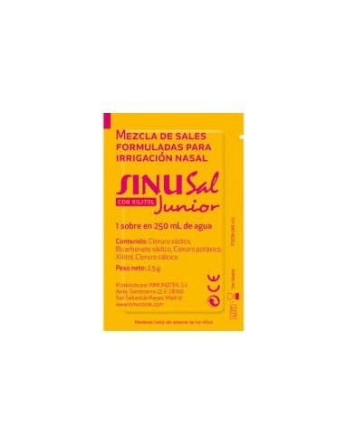 SINUSAL XL SALES LIMPIEZA NASAL JUNIOR 25 G 40...
