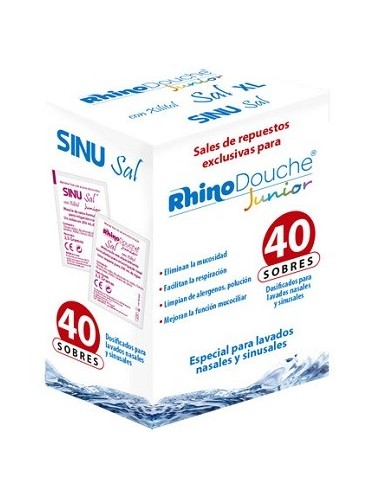 SINUSAL XL SALES LIMPIEZA NASAL JUNIOR 25 G 40...