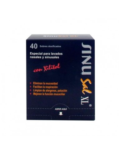 SINUSAL SALES LIMPIEZA NASAL 5 G 40 SOBRES