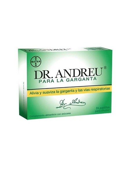 DR ANDREU GARGANTA 24 PASTILLAS