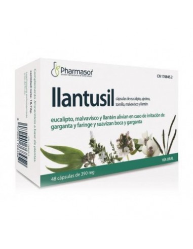 LLANTUSIL CAPSULAS SORIA NATURAL HOMEOSOR 48 CAPS